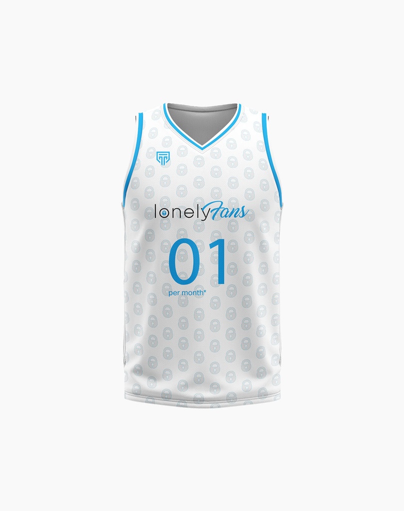 Lonely Fans PRO Basketball Jersey (Male, XS)