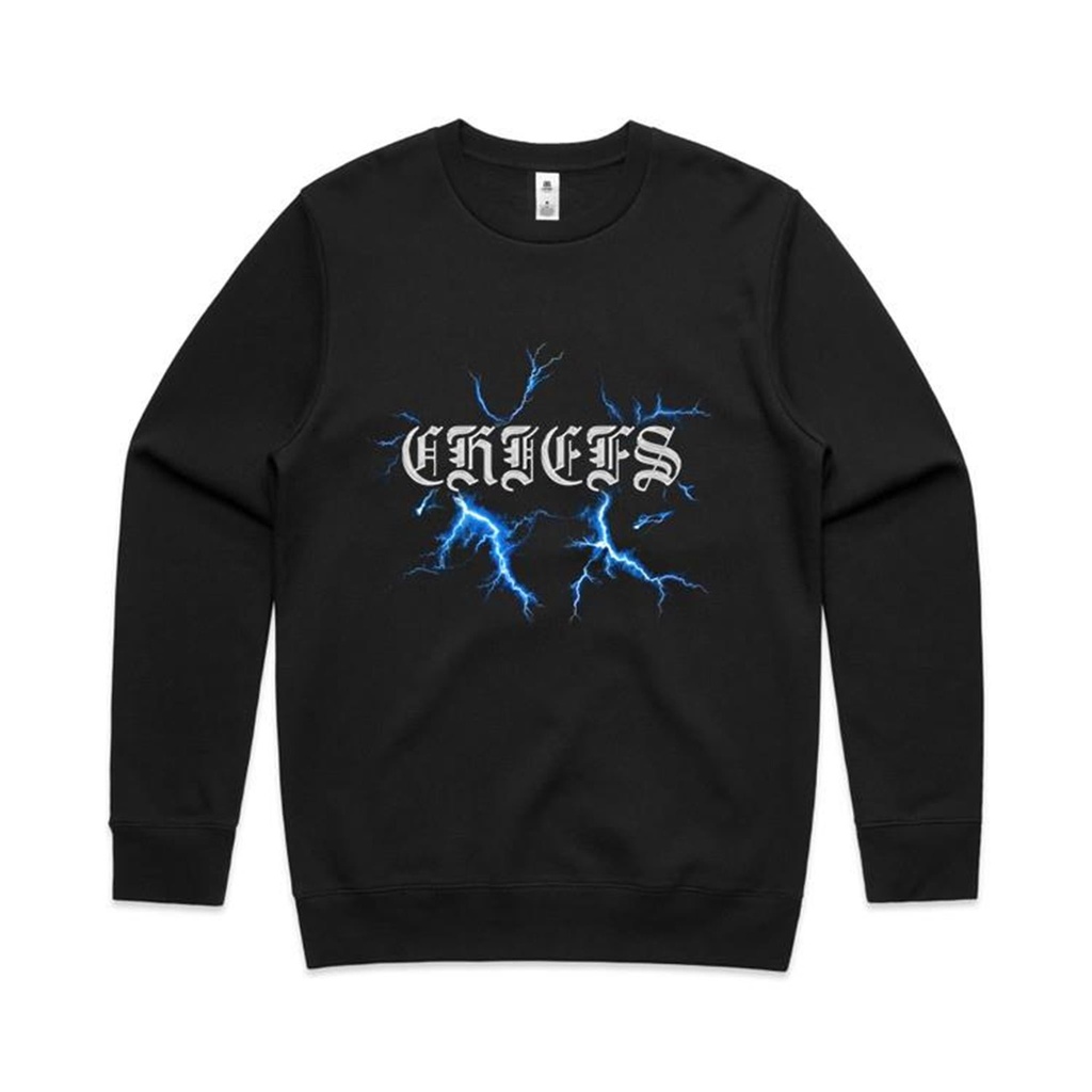 The Chiefs Lighting Logo Crew top