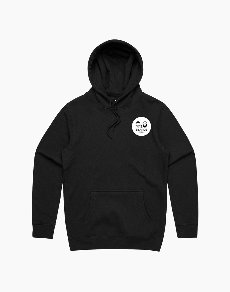 [95.5.6] 2 Beard Media Hoodie (2XL)